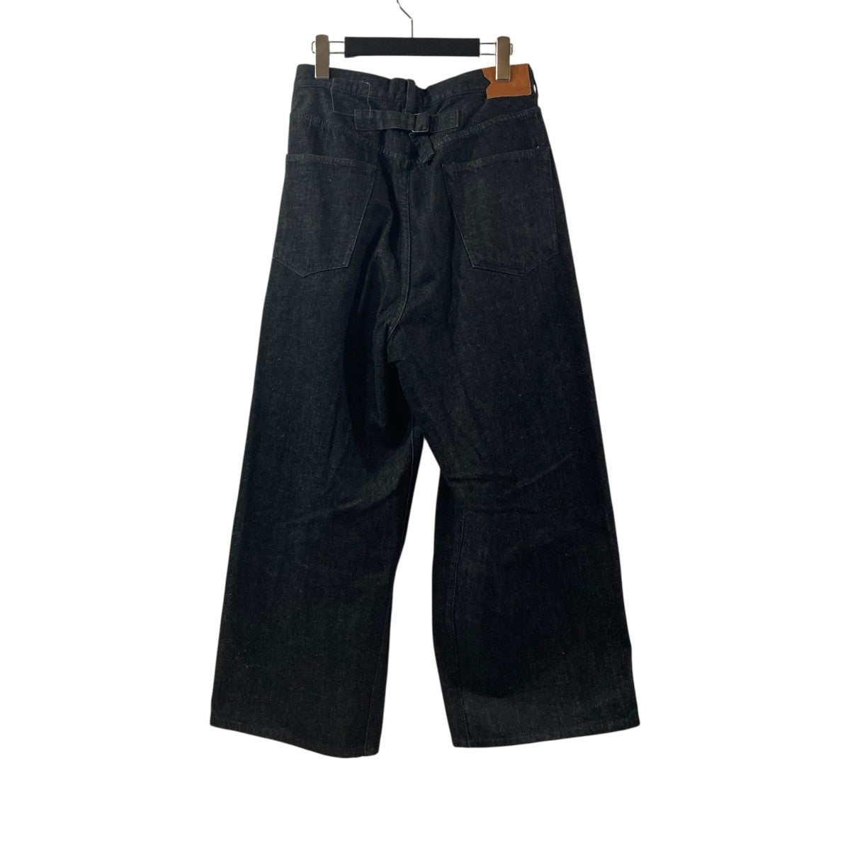 KIMONO DENIM PLEATED WIDE DENIMデニムパンツA23C-06PT01C