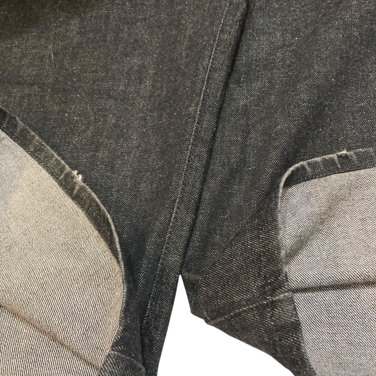 KIMONO DENIM PLEATED WIDE DENIMデニムパンツA23C-06PT01C