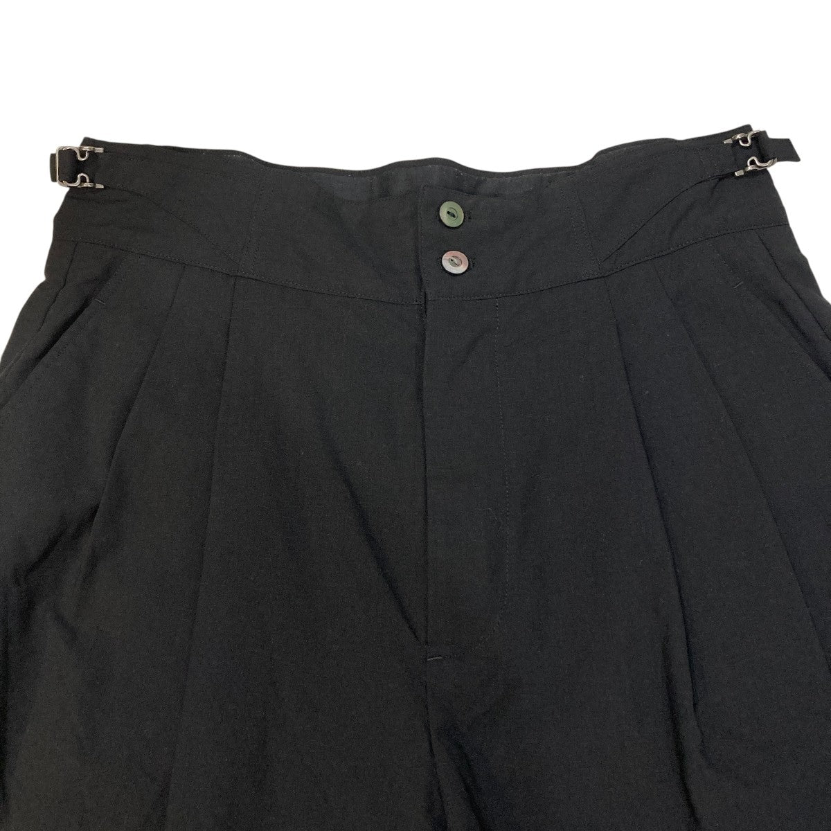 TWO TUCKS WIDE SHORTSハーフパンツlH-25SS-P031-EST