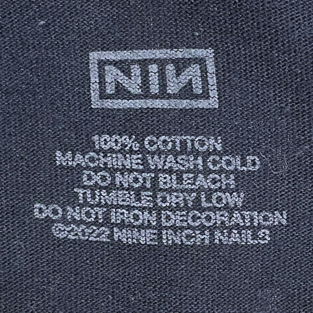 プリントTシャツ Nine Inch Nails ／ NIN ナイン・インチ・ネイルズ