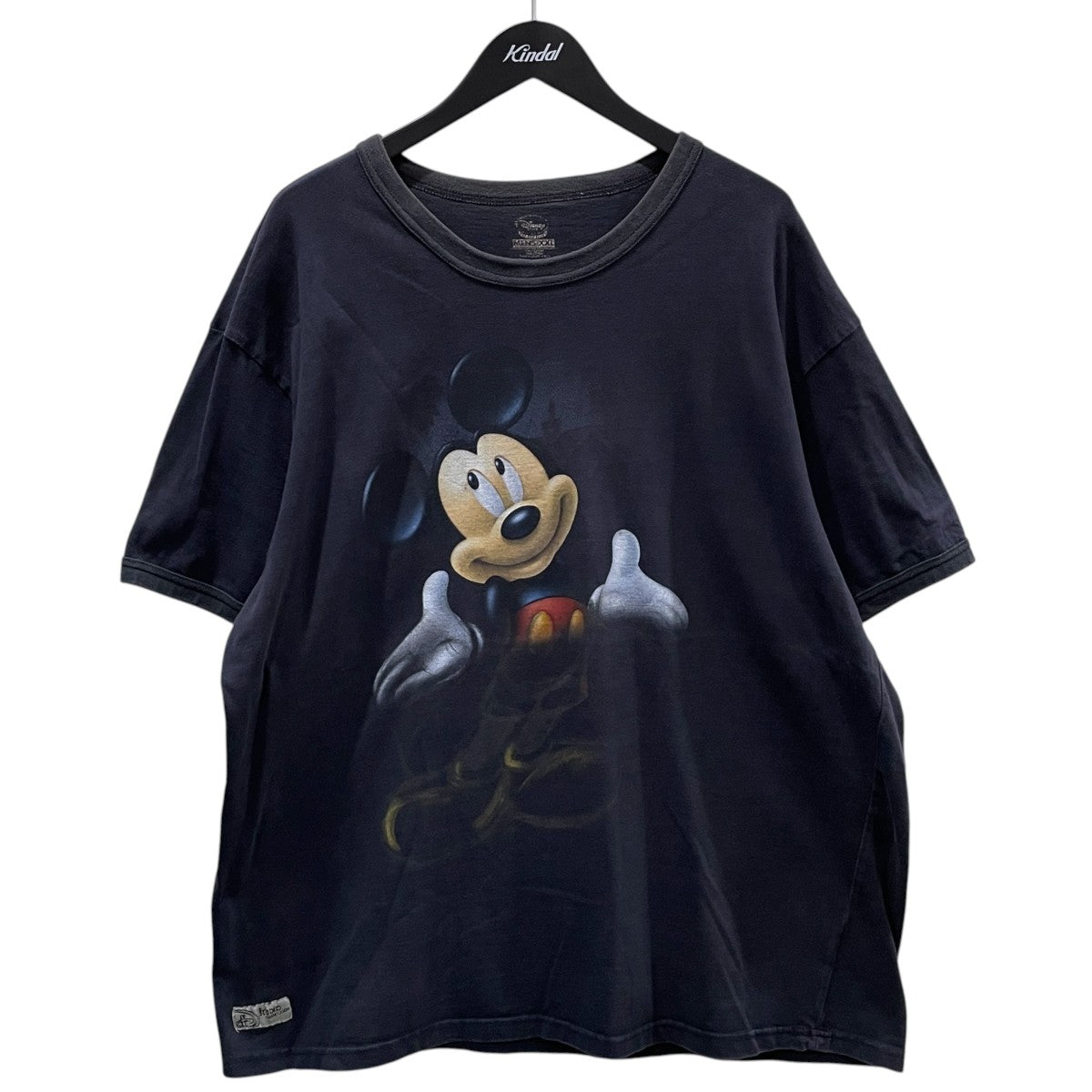 00s ミッキーマウス プリントTシャツ Disney Store Studio Collection 3D Mickey MouseT-Shirt
