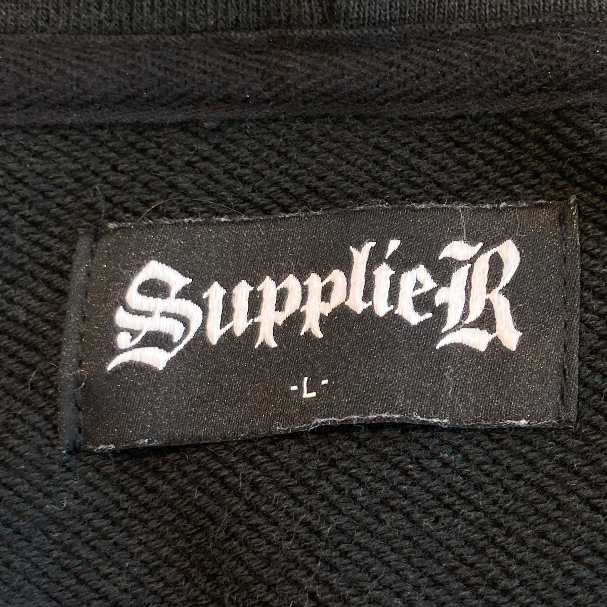 Vintage Wash Pierced Zip Hoodieジップパーカー