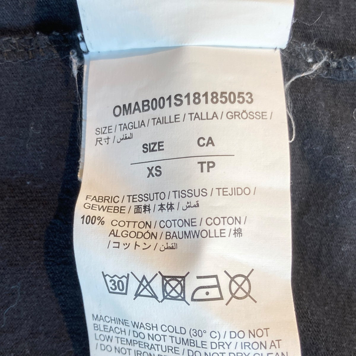 長袖TシャツOMAB001S18185053