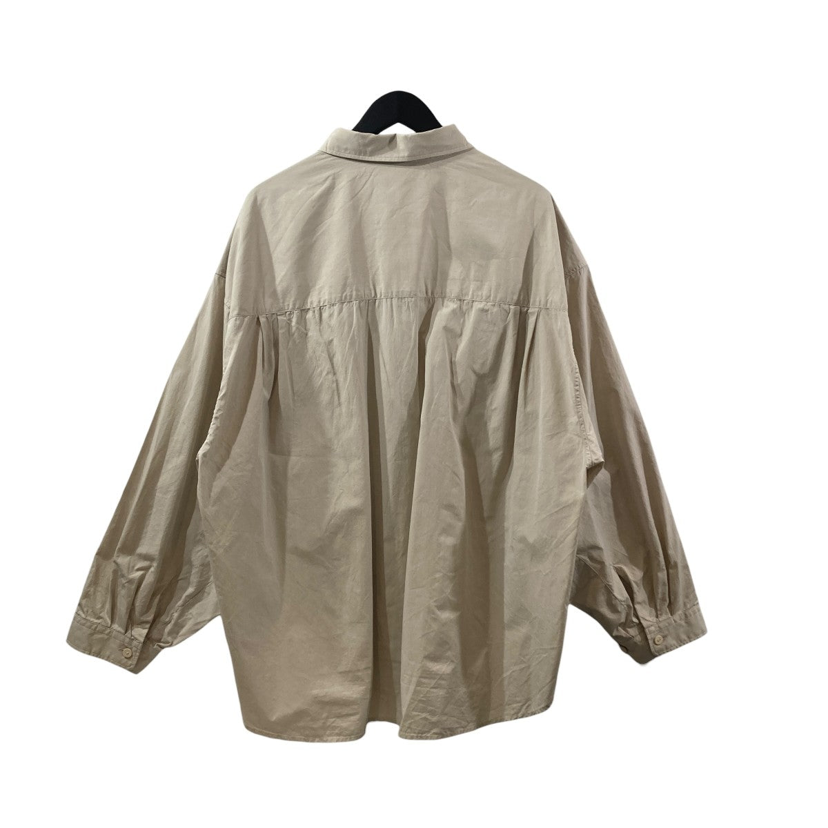 WRIST PATCH WIDE SHIRT長袖シャツRESH-029