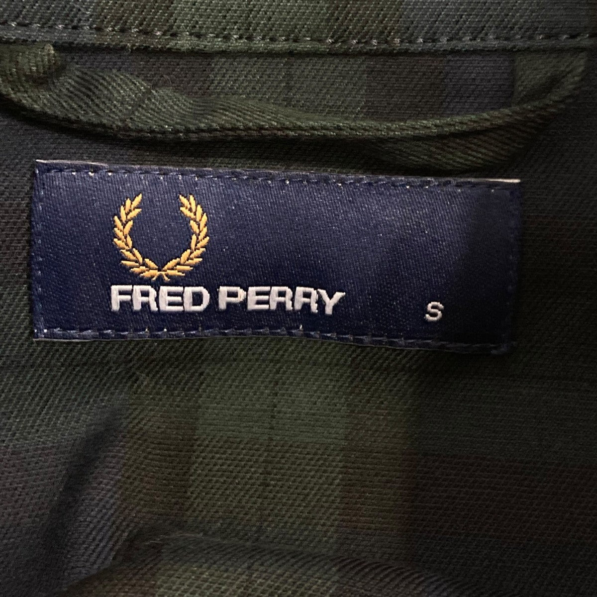 FRED PERRY ブルゾンF2510 古着・中古-6枚目のアイテム画像