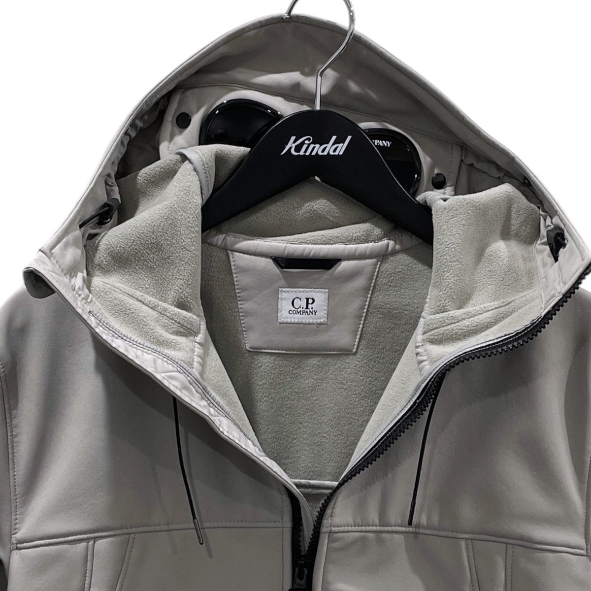 25AW ジップアップフーデッドジャケット C．P． Shell-R Goggle Jacket シーピーシェルR ゴーグルジャケット 19CMOW700A-006097A