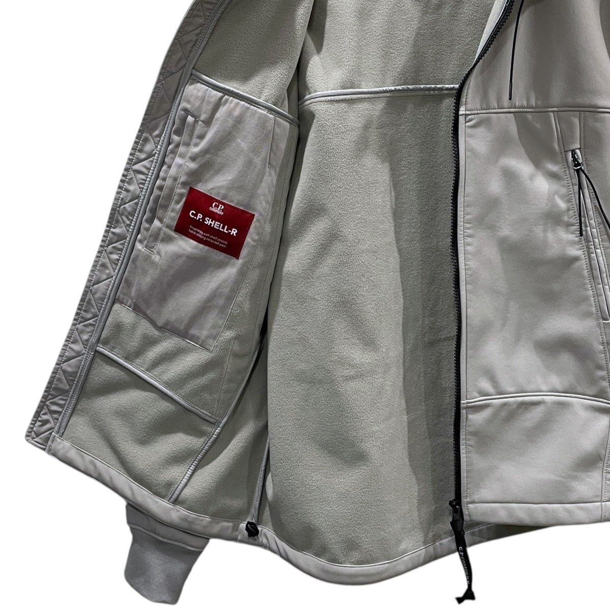 25AW ジップアップフーデッドジャケット C．P． Shell-R Goggle Jacket シーピーシェルR ゴーグルジャケット 19CMOW700A-006097A