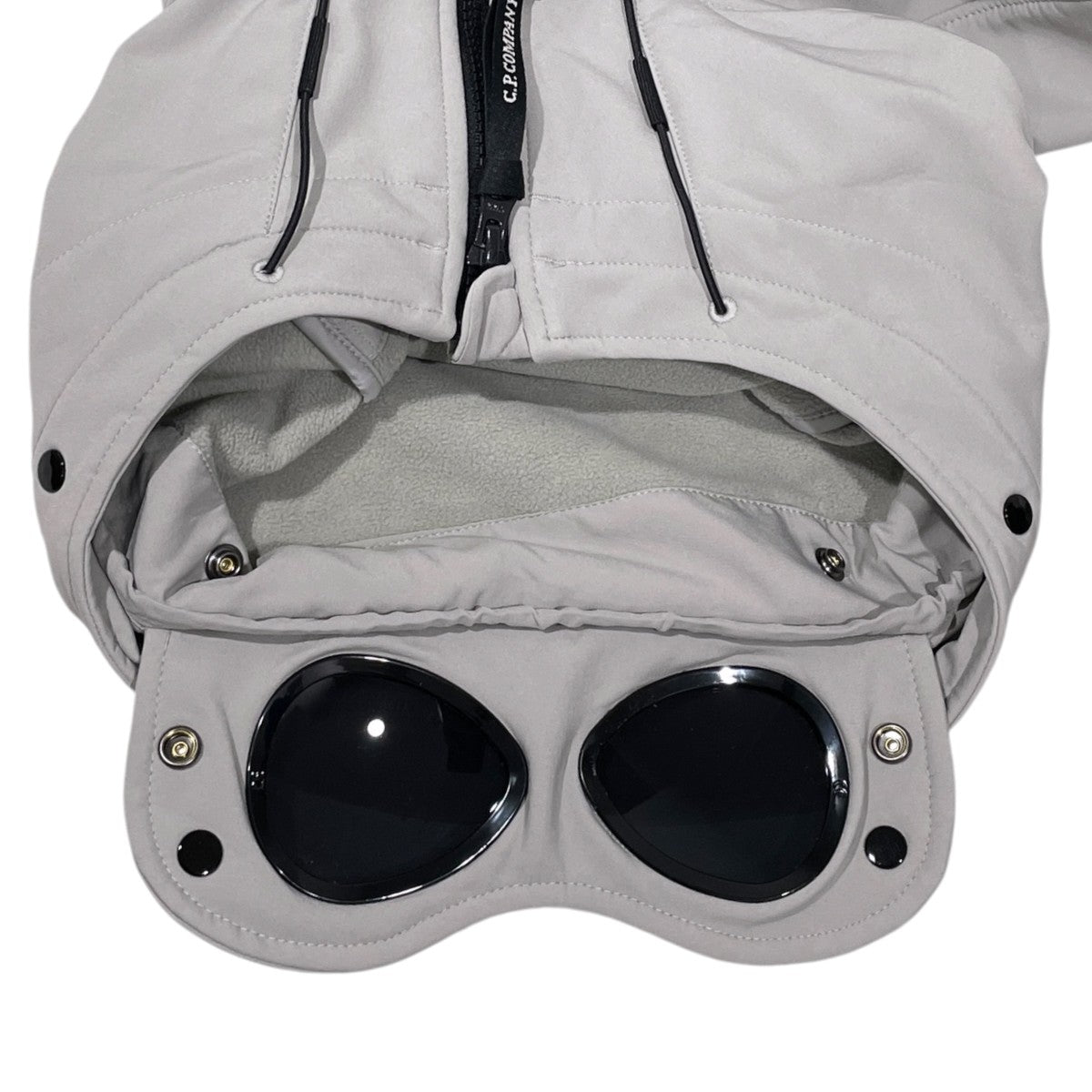 25AW ジップアップフーデッドジャケット C．P． Shell-R Goggle Jacket シーピーシェルR ゴーグルジャケット 19CMOW700A-006097A
