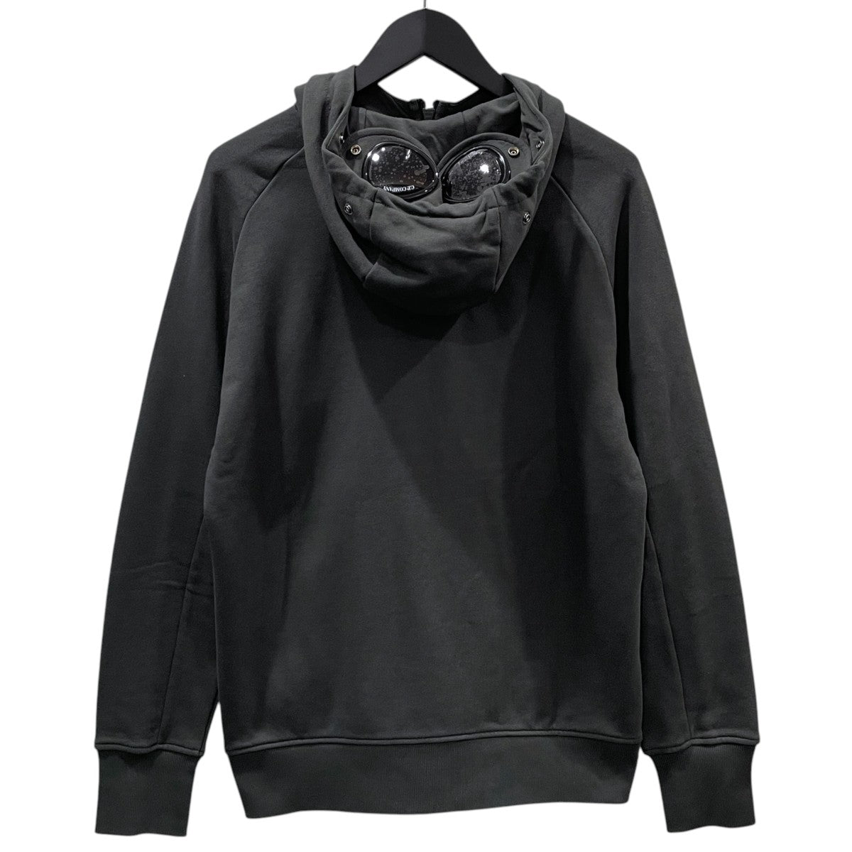 19AW ジップアップパーカー Diagonal Raised Fleece Goggle FullZip Hoodie ダイアゴナルレイズドフリースゴーグルフルジップフーディー 19CMSS715A