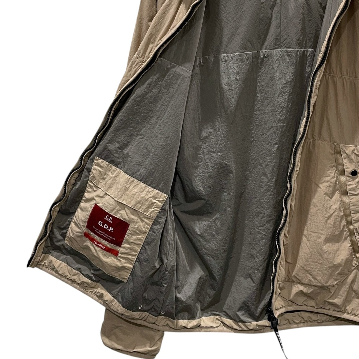 23SS ジップアップフーデッドジャケット G．D．P． Goggle Jacket ジーディーピー ゴーグルジャケット 14CMOW088A 006124G