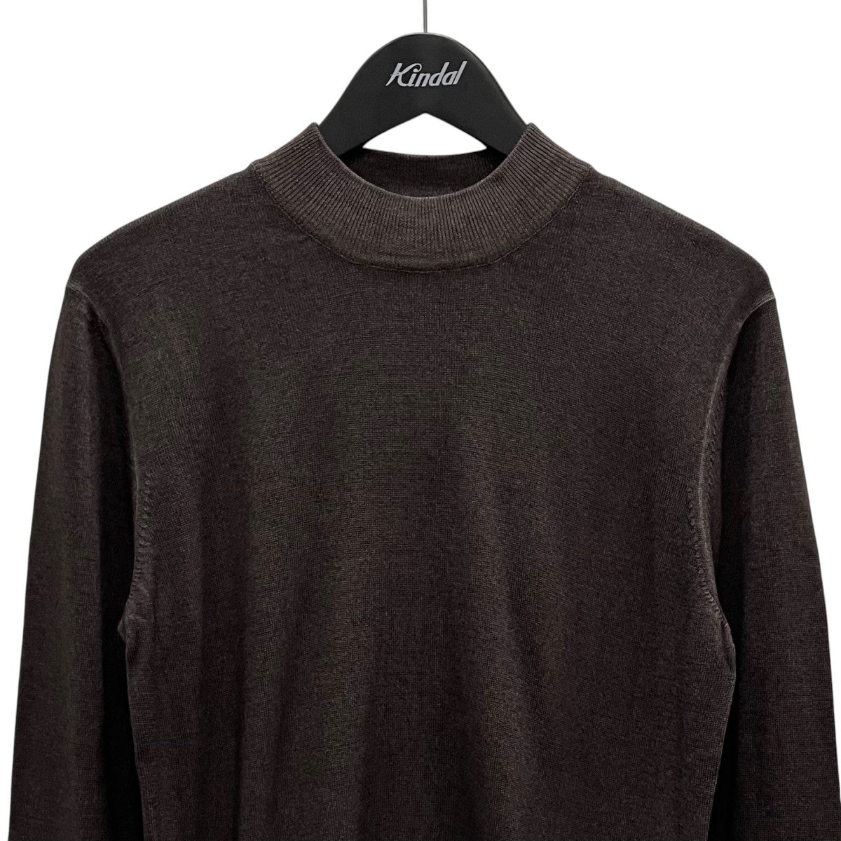 GRAN SASSO モックネックニット 古着・中古-2枚目のアイテム画像