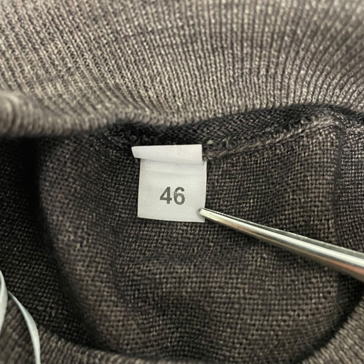 GRAN SASSO モックネックニット 古着・中古-6枚目のアイテム画像