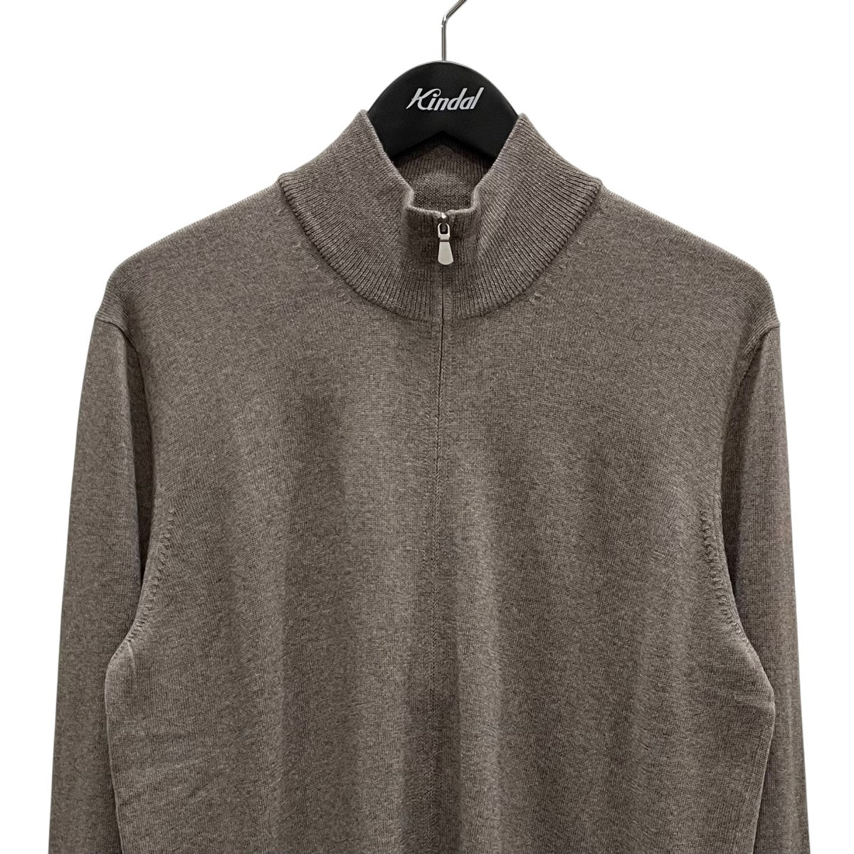 GRAN SASSO ジップアップニットM02514290551440105 古着・中古-2枚目のアイテム画像