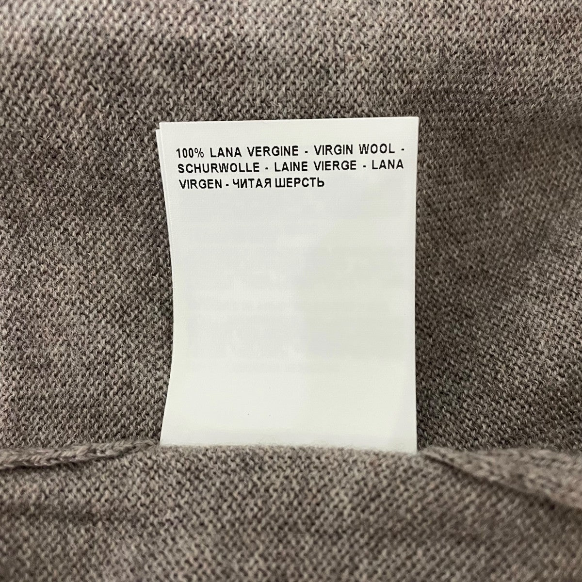 GRAN SASSO ジップアップニットM02514290551440105 古着・中古-7枚目のアイテム画像