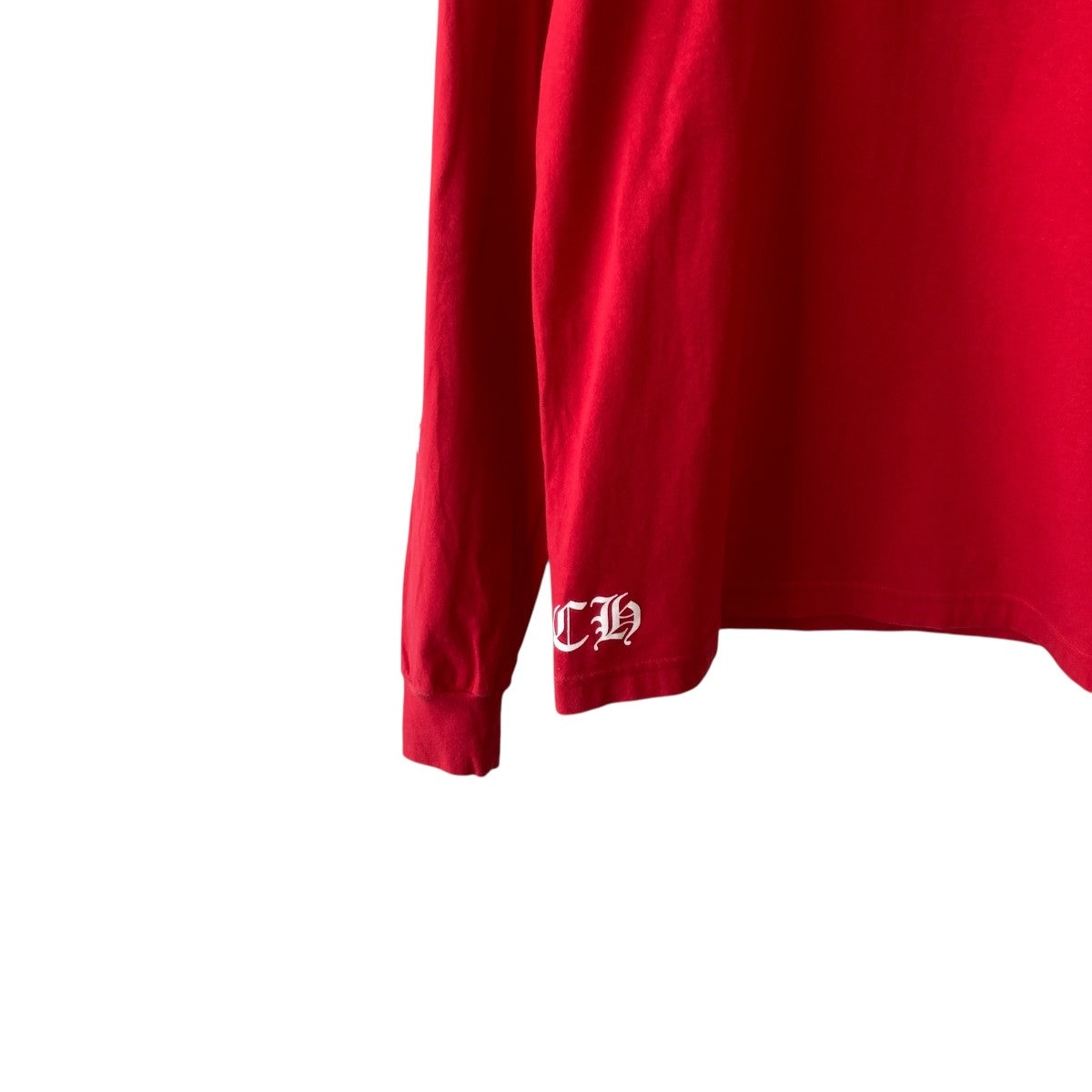 バックスクロールプリント長袖Tシャツ