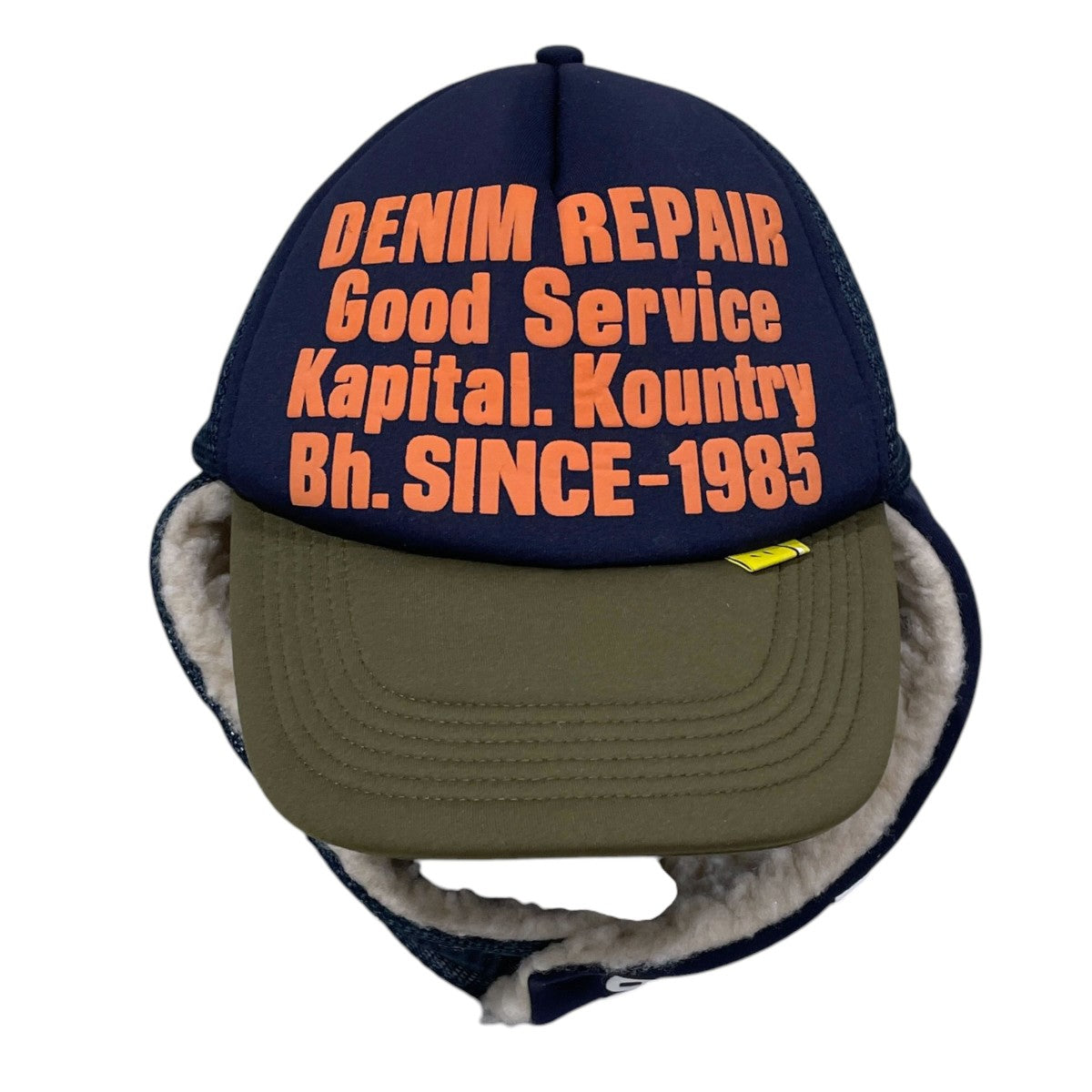 25AW フライトキャップ DENIM REPAIR SERVICEpt ランバートラックCAP K2510XH531