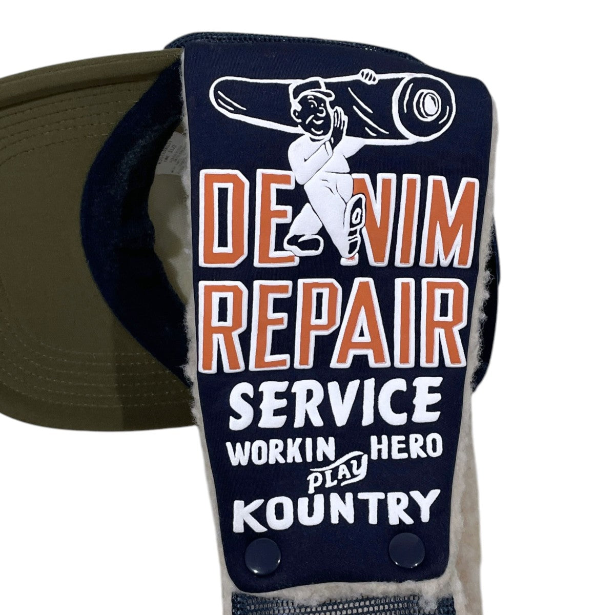 25AW フライトキャップ DENIM REPAIR SERVICEpt ランバートラックCAP K2510XH531