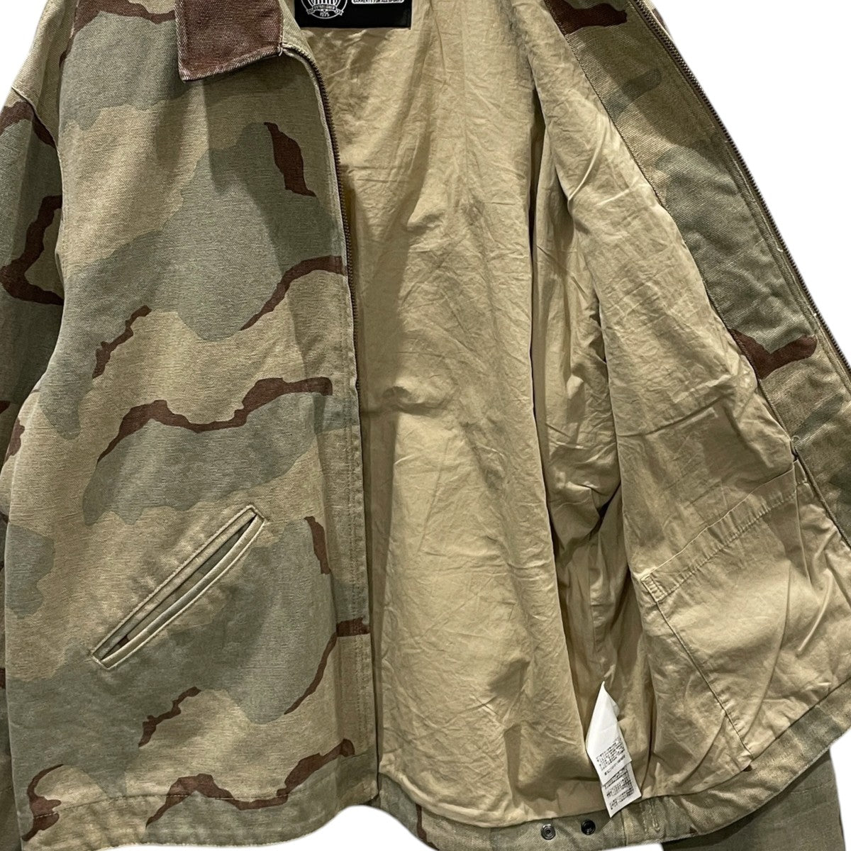 25AW カモフラ柄ジャケット CAMO DUCK JACKET カモダック ジャケット 783-5252016