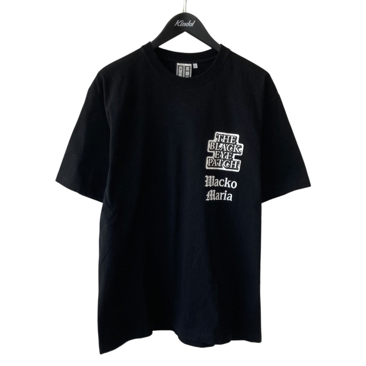 天国 黒眼帯Tシャツ