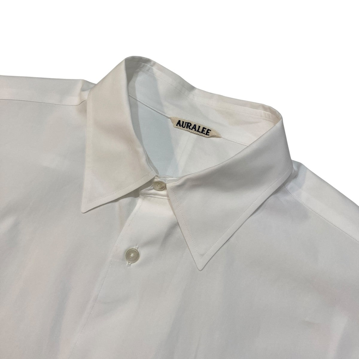 WASHED FINX TWILL SHIRT 長袖シャツ A25SS01TN