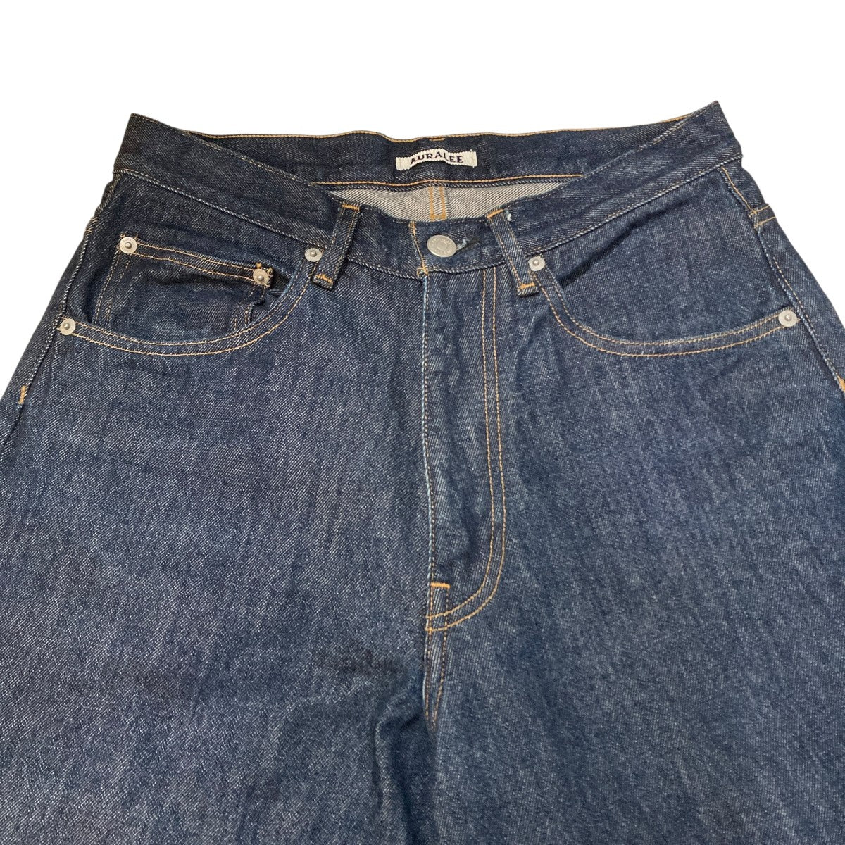 HARD TWIST DENIM WIDE PANTSデニムパンツA00P03DM