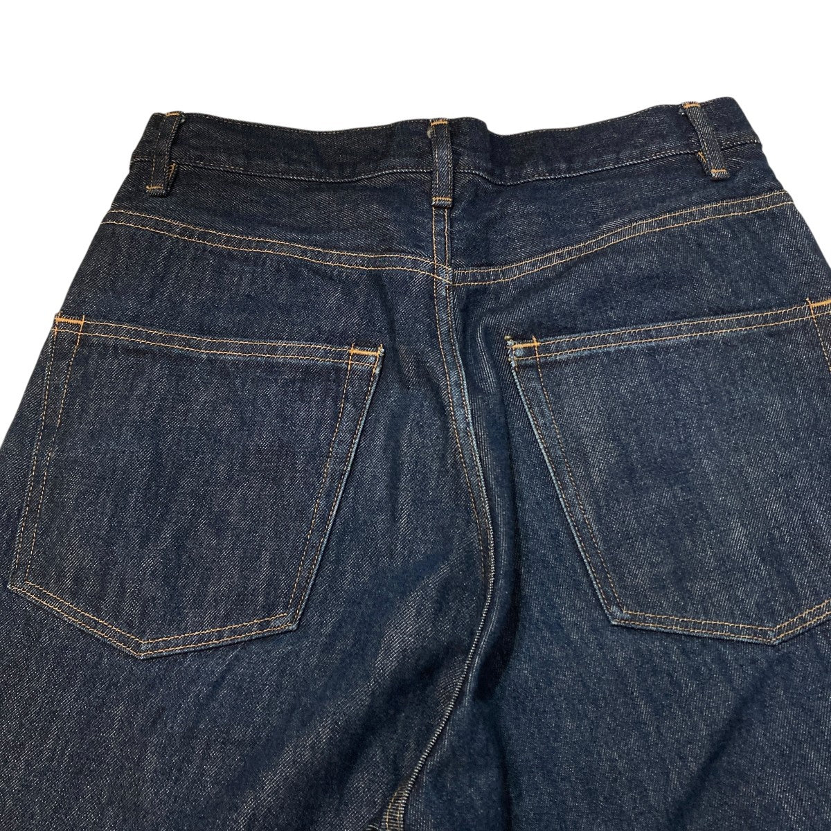 HARD TWIST DENIM WIDE PANTSデニムパンツA00P03DM