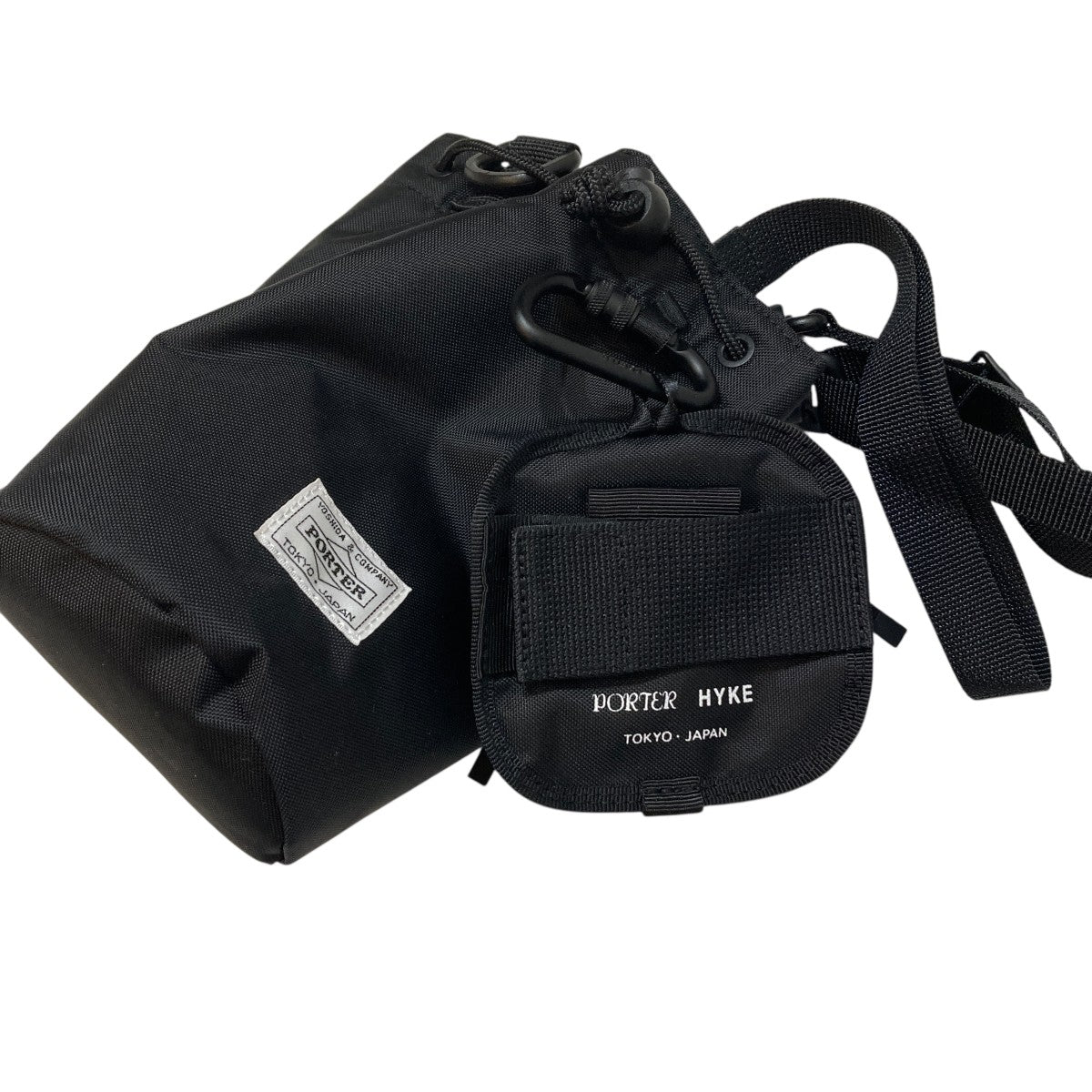 ×HYKE BONSAC MINI ＆ COIN CASEショルダーバッグ