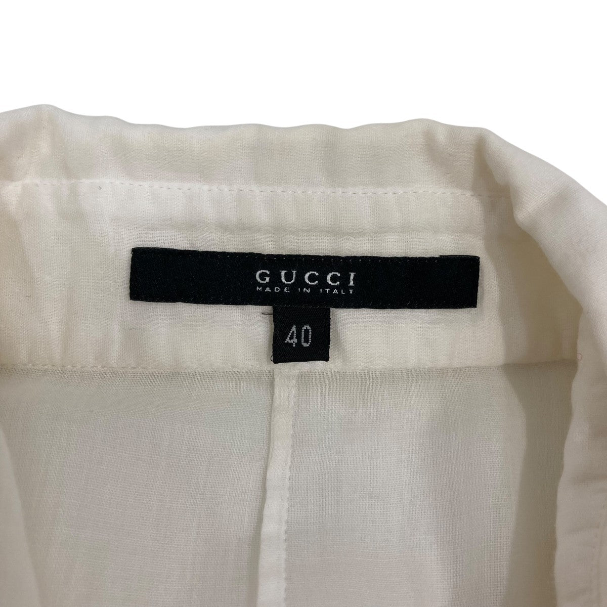GUCCI 袖スタッズ長袖ブラウス125103 古着・中古-9枚目のアイテム画像