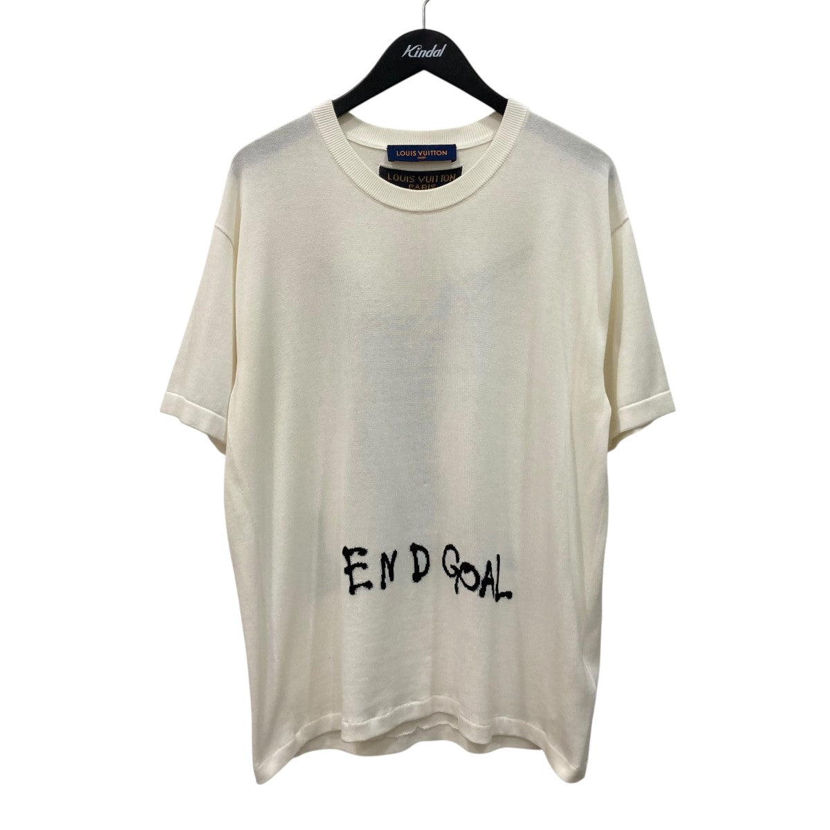 LOUIS VUITTON End Goal Knit Tee半袖ニットHLN95W 古着・中古-1枚目のアイテム画像