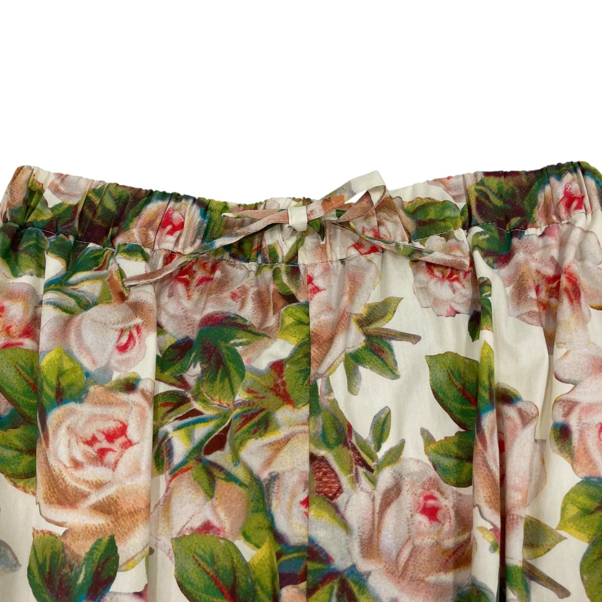 ROSE PRINTED MULTI POCKET CARGO DRAWSTRING SHORTSハーフパンツ4172 1268