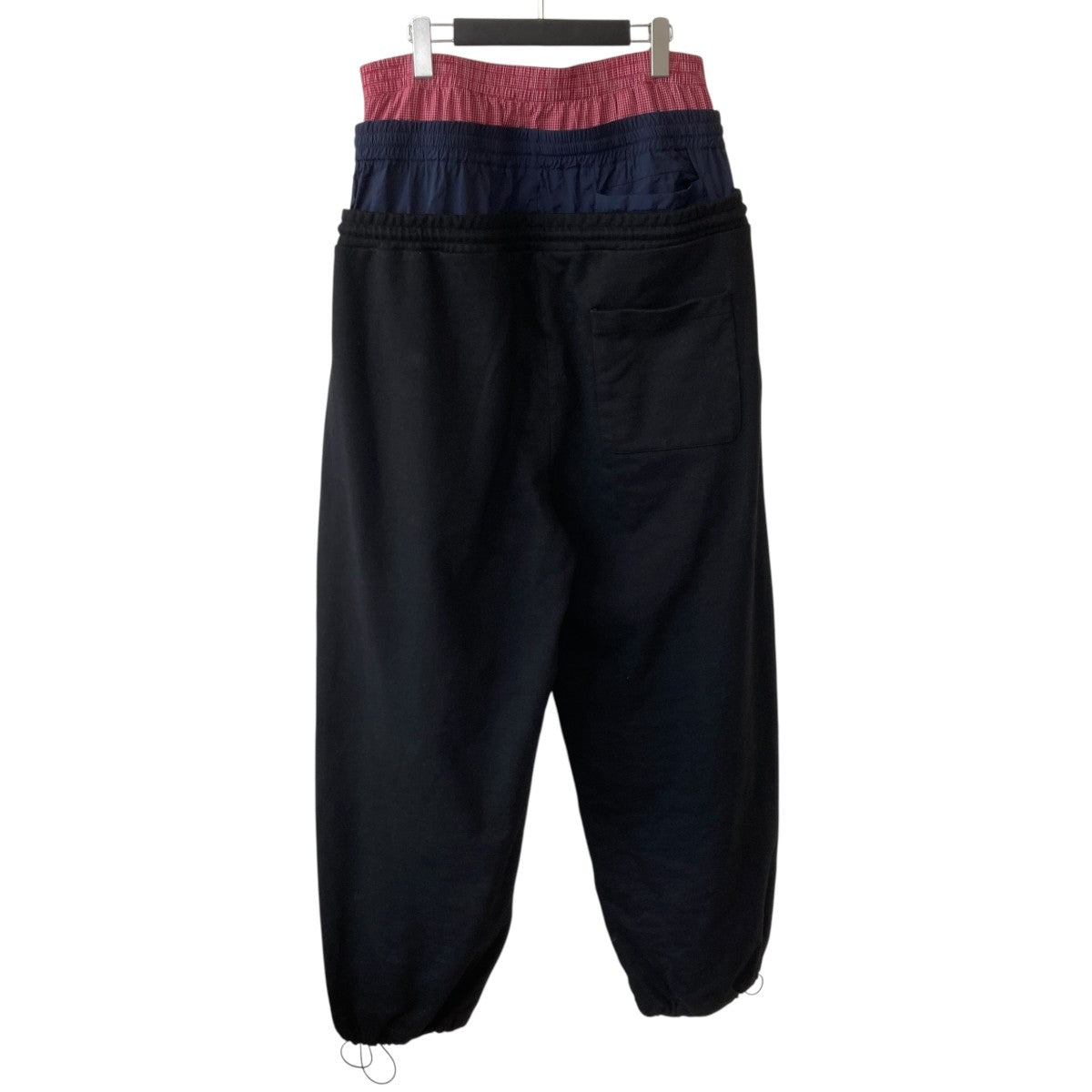 3 layered sweat pantsレイヤードパンツ