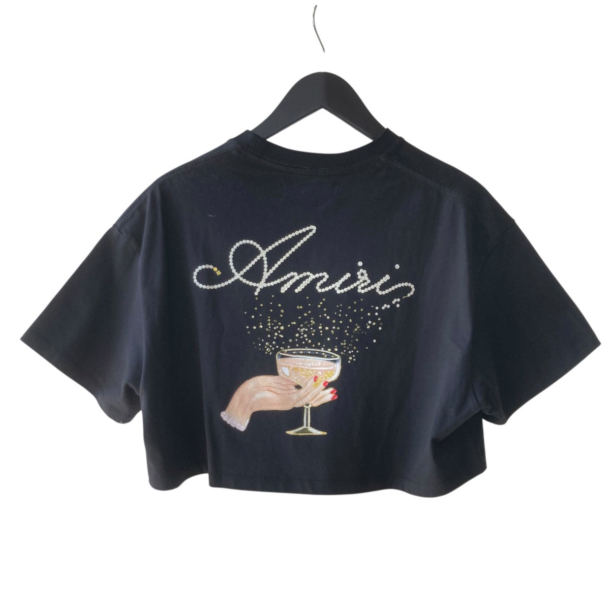 Champagne Cropped T-shirt半袖カットソーSRPS24WJT005