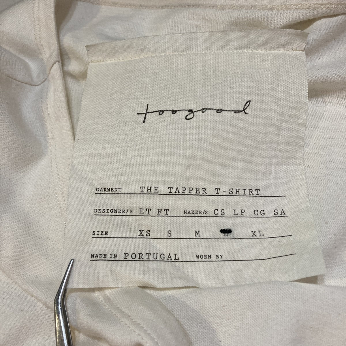 THE TAPPER T SHIRT長袖Tシャツ