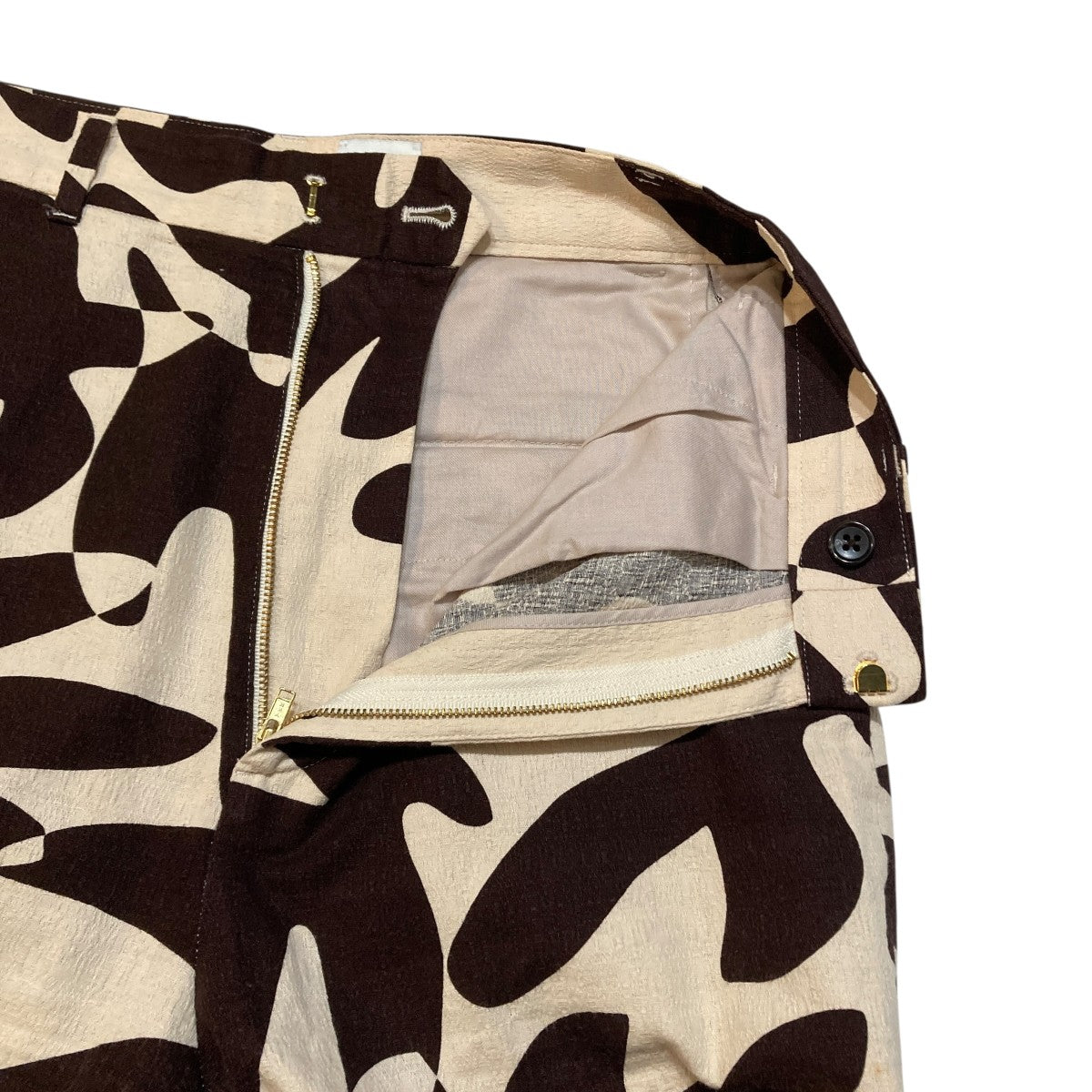 LEAF PRINT PANTSスラックス8614-299-0328