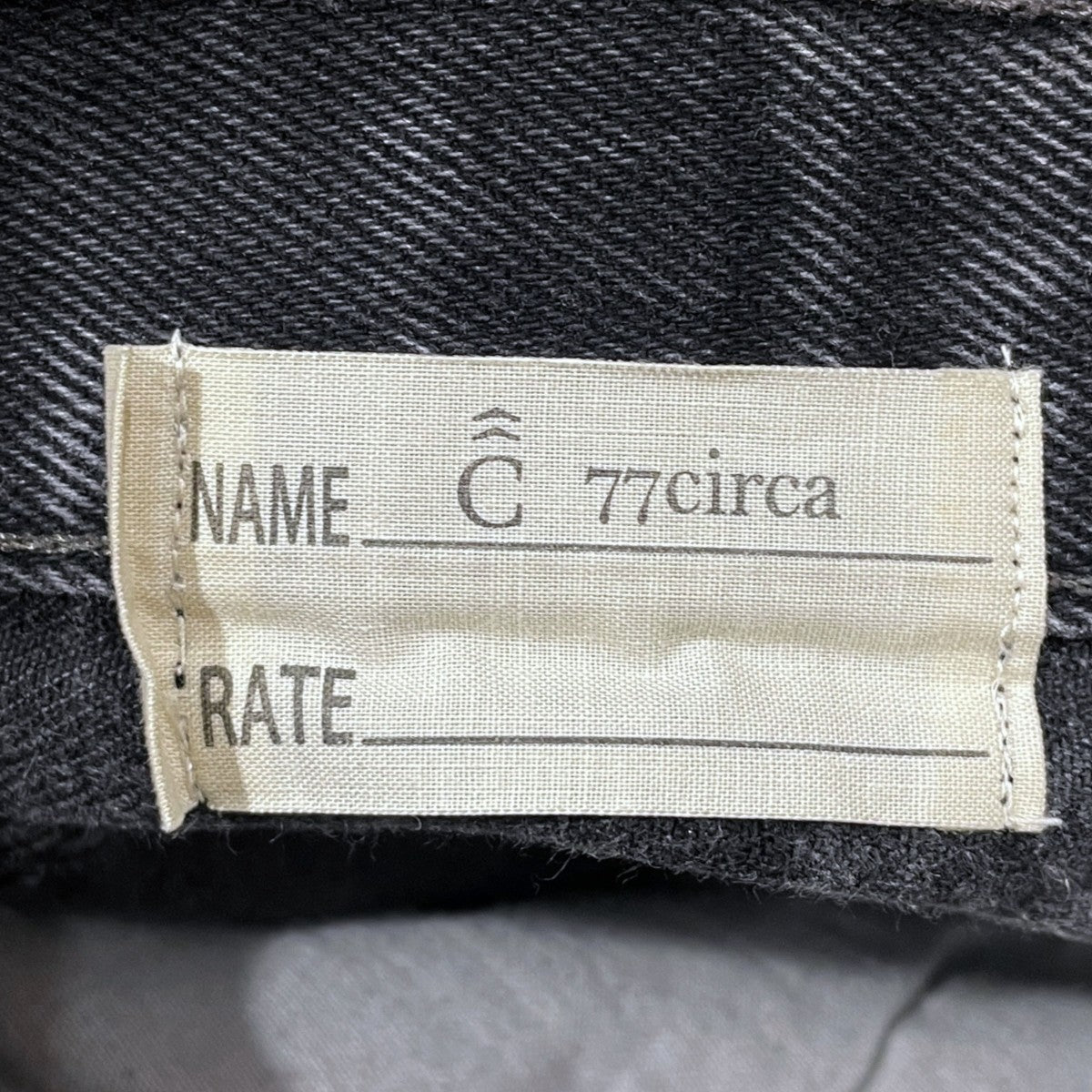 リメイクデニムパンツ circa make fringe denim pants サーカ メイク フリンジ デニム パンツ