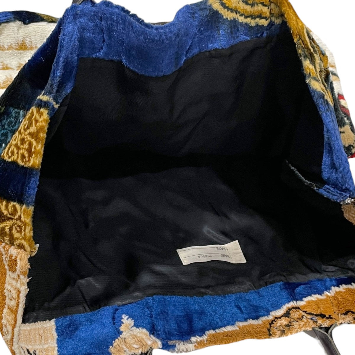 ヴィンテージタペストリーリメイクトートバッグ circa make one handle bucket bag ／ tapestry