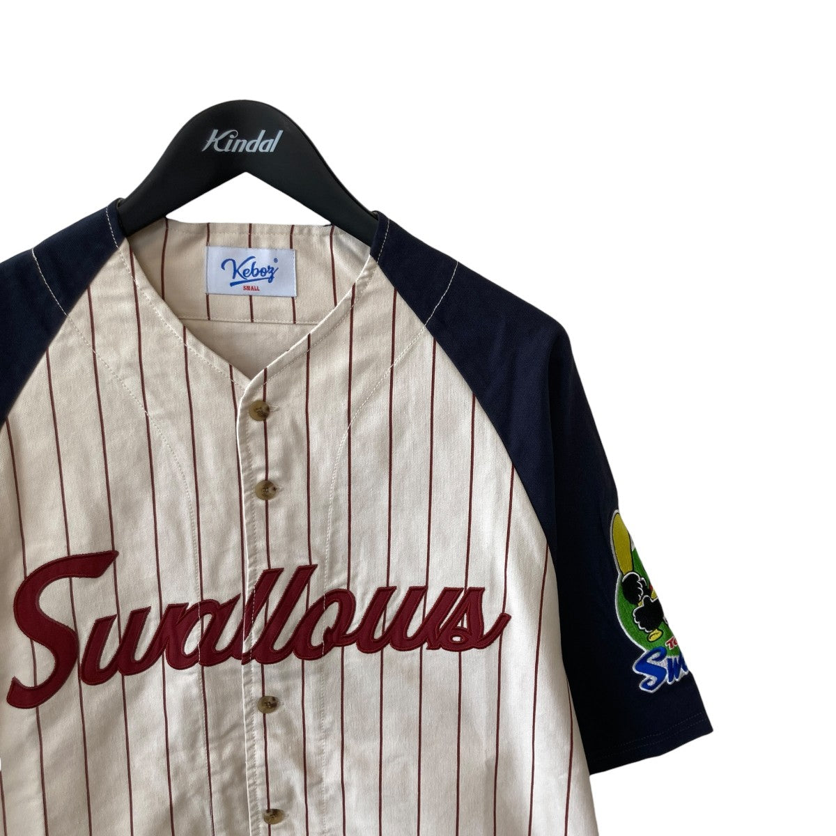 KEBOZ SWALLOWS BASEBALL JERSEY半袖シャツ 古着・中古-3枚目のアイテム画像