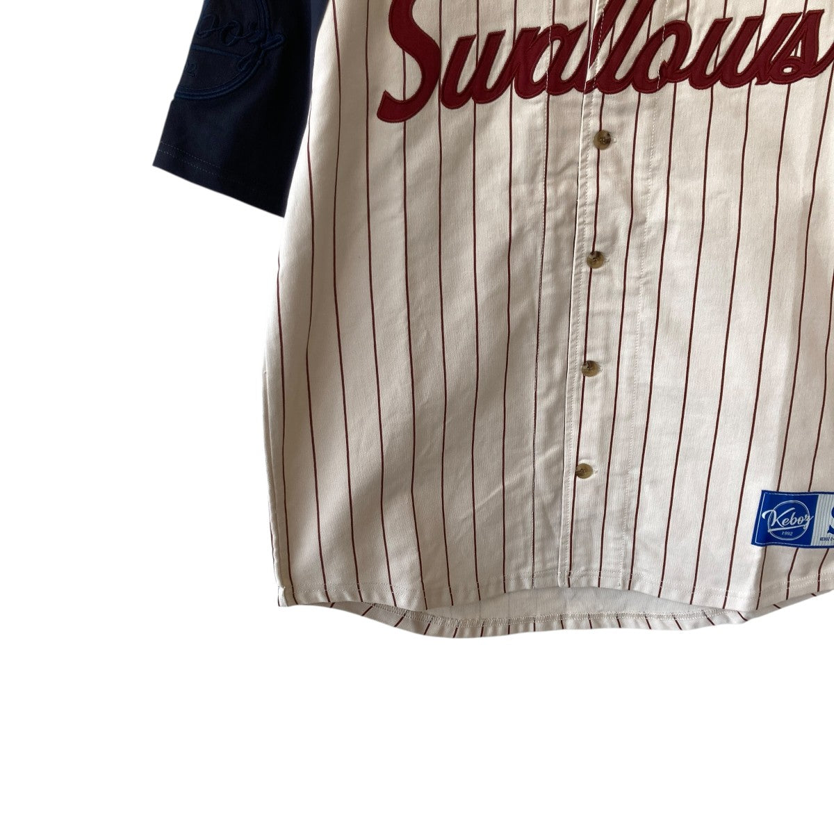 KEBOZ SWALLOWS BASEBALL JERSEY半袖シャツ 古着・中古-4枚目のアイテム画像