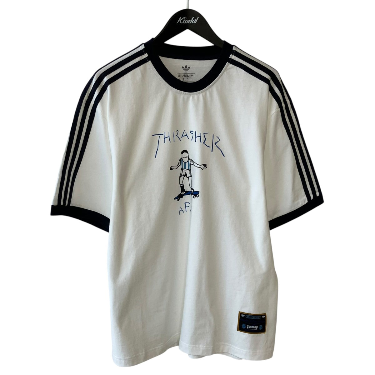 AFA ARGENTINA GONZ RINGER TEETシャツKX4548