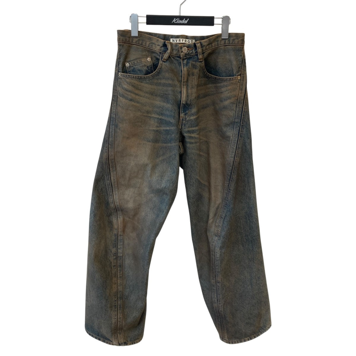 3D TWISTED WIDE LEG JEANSデニムパンツNF251P14A
