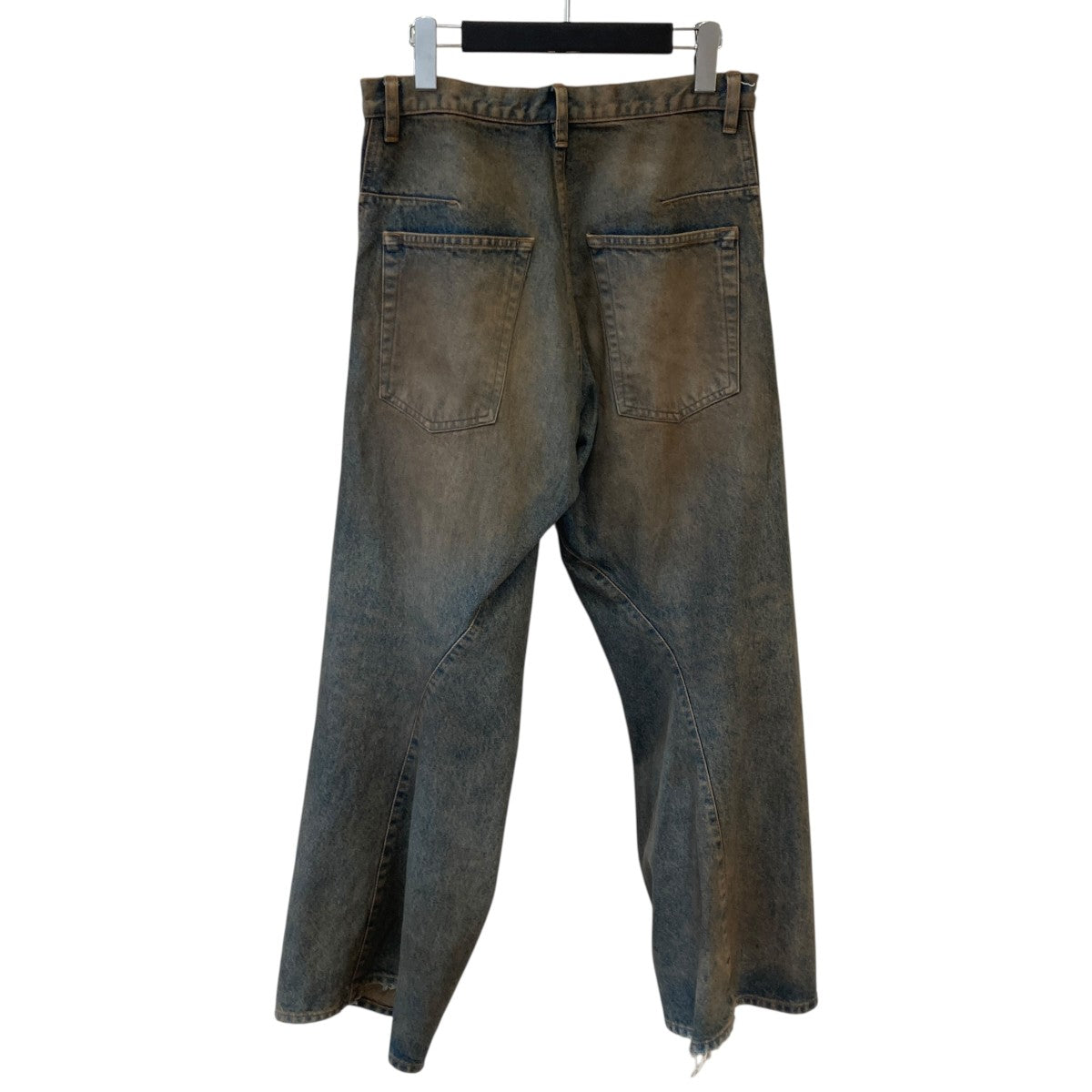 3D TWISTED WIDE LEG JEANSデニムパンツNF251P14A