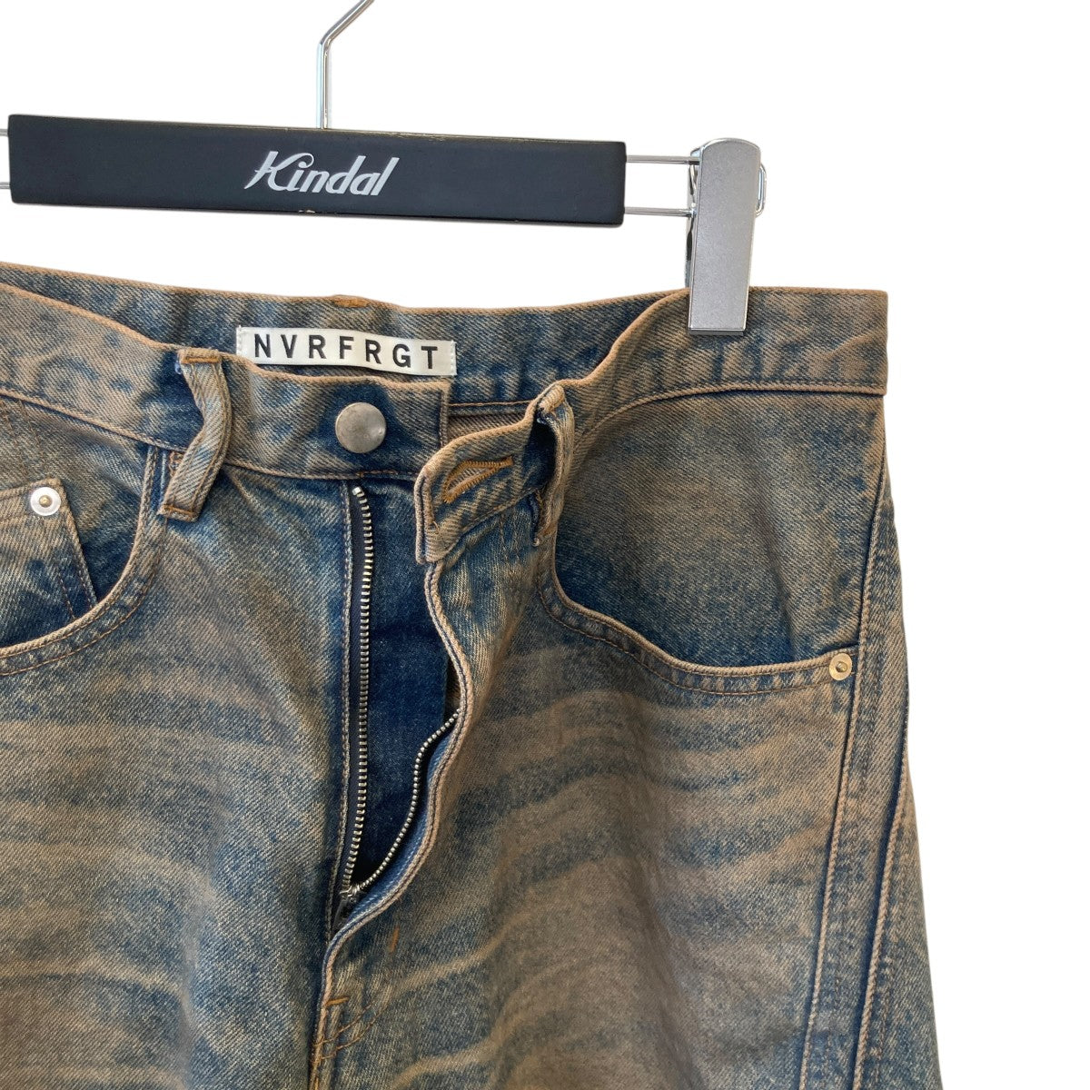 3D TWISTED WIDE LEG JEANSデニムパンツNF251P14A