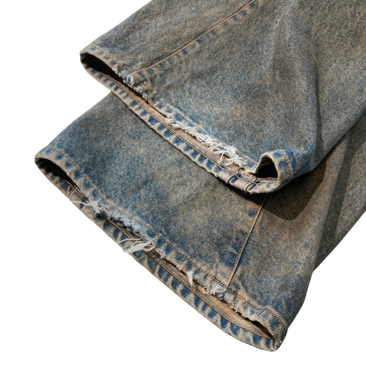 3D TWISTED WIDE LEG JEANSデニムパンツNF251P14A