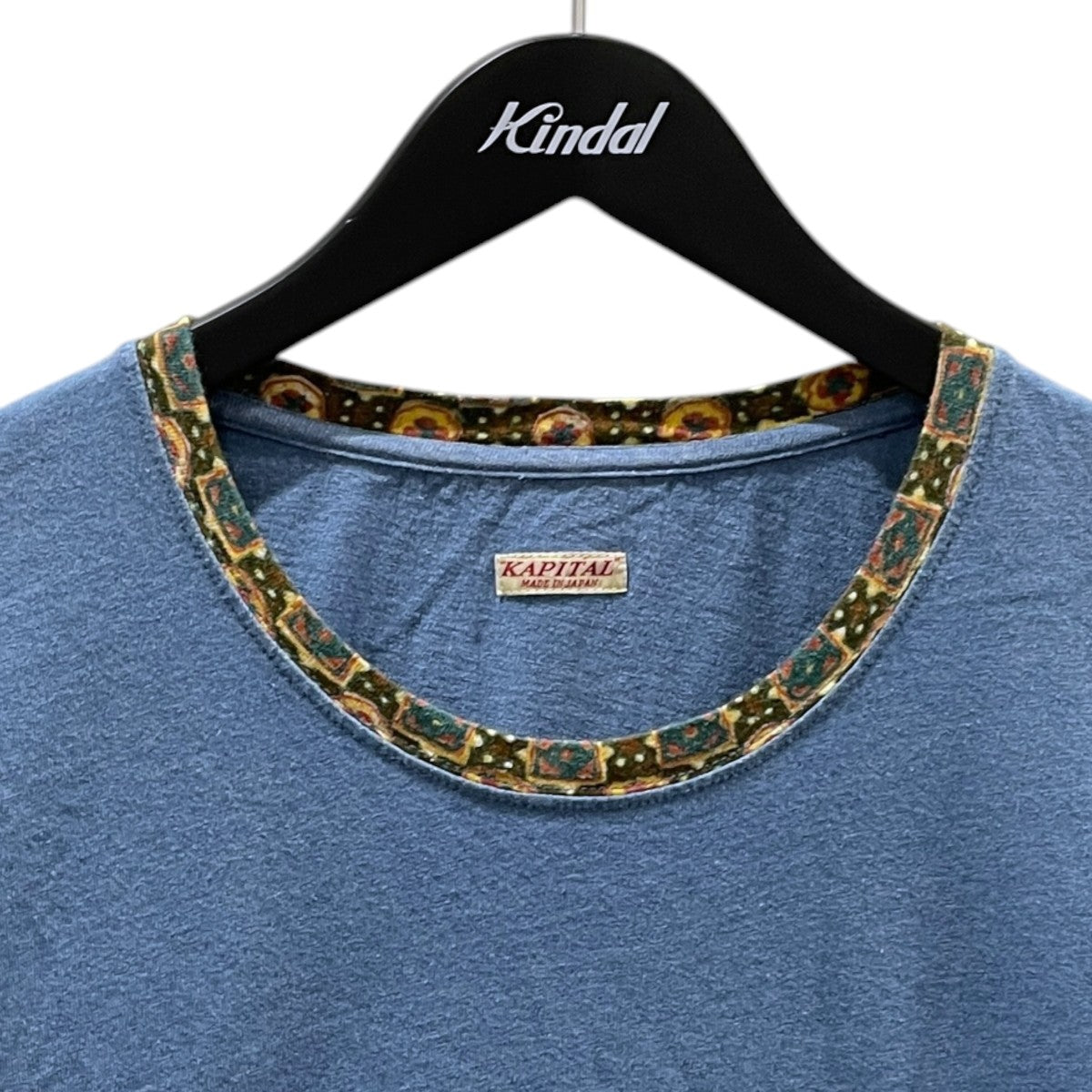 KAPITAL パッチワークカットソー 天竺 ヒッピーロンT K1809LC042 古着・中古-3枚目のアイテム画像