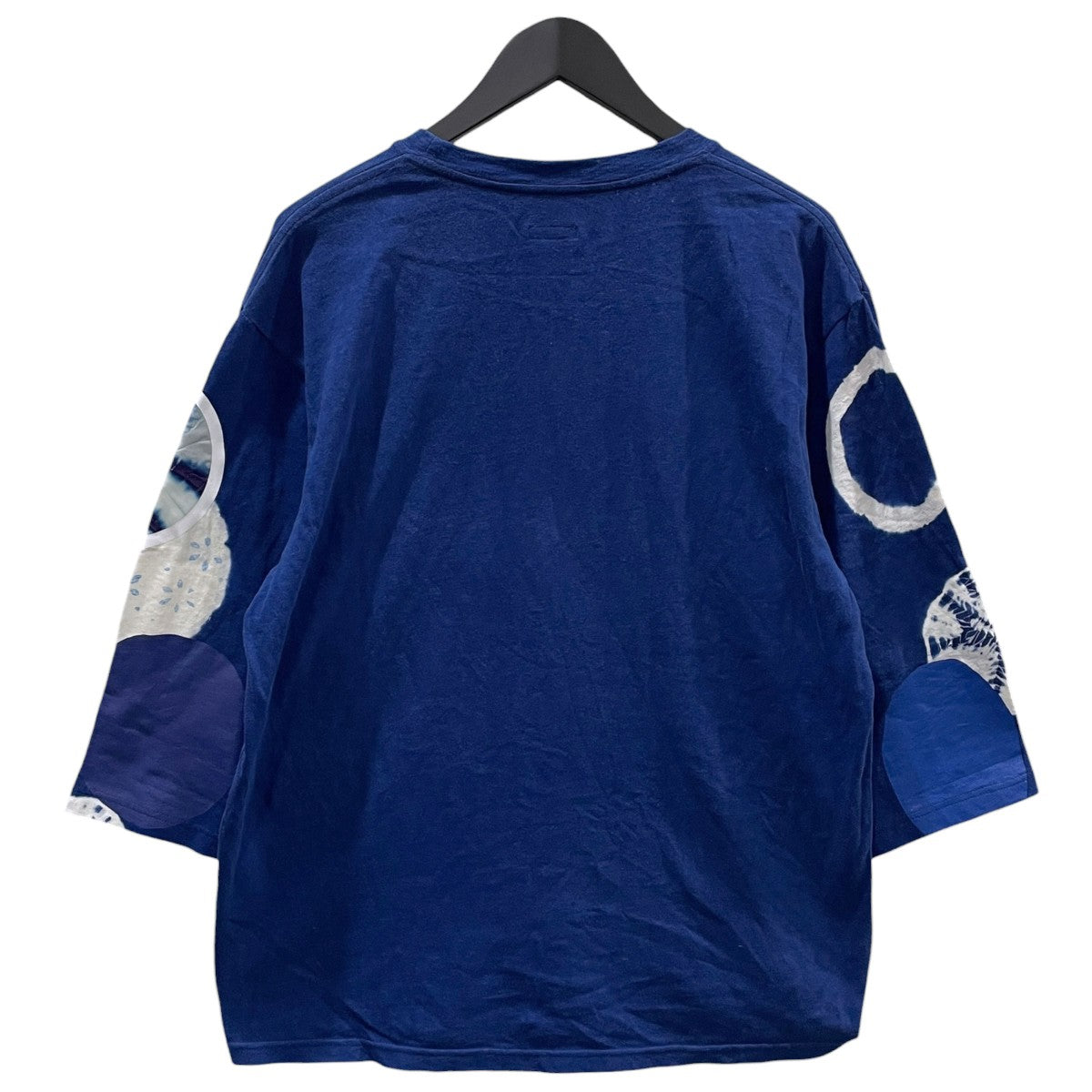 KAPITAL 18SS リメイクビッグシルエット七分袖Tシャツ IDG天竺 風呂敷リメイク HUGE-T K1810LC127 古着・中古-2枚目のアイテム画像
