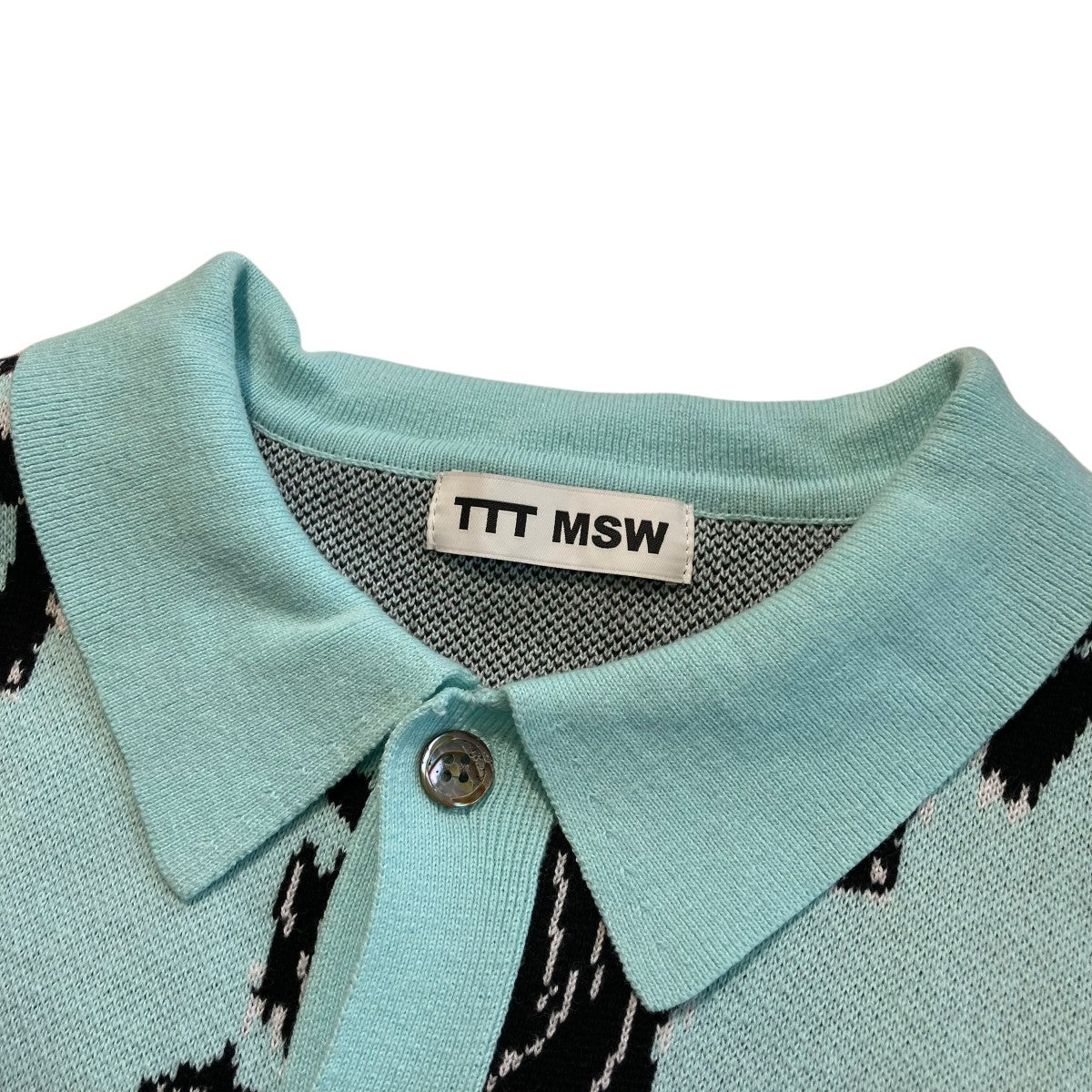 TTT MSW Panther Knit CardiganニットカーディガンTTT-2021AW-KT03 古着・中古-6枚目のアイテム画像