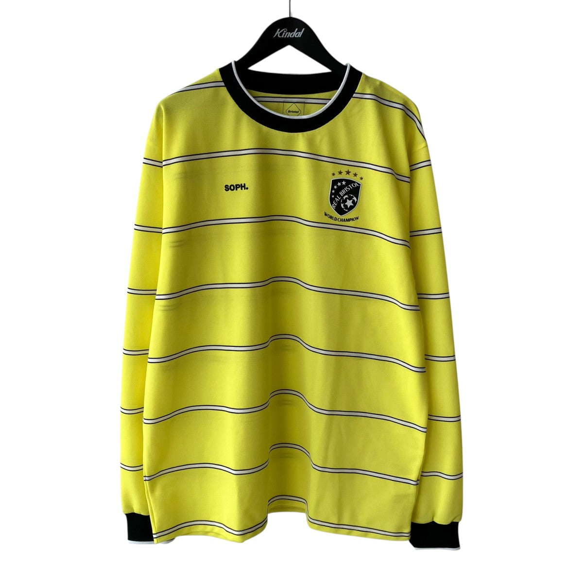 CHAMPIONS BORDER L S GAME SHIRT長袖TシャツFCRB-260065