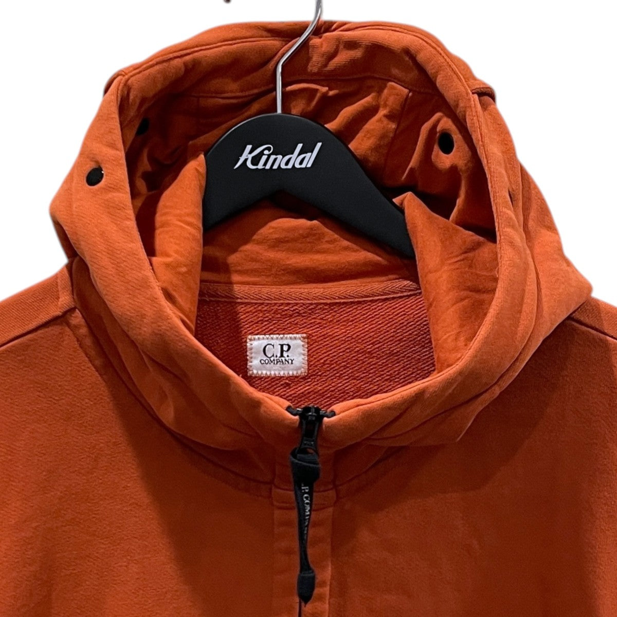 C．P COMPANY 17AW ジップアップパーカー Diagonal Fleece Goggle Zip Hoodie ダイアゴナル フリース ゴーグル ジップ フーディー 03CMSS052A 古着・中古-3枚目のアイテム画像