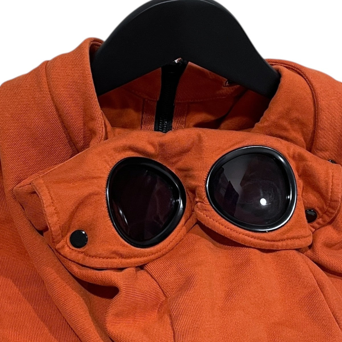 C．P COMPANY 17AW ジップアップパーカー Diagonal Fleece Goggle Zip Hoodie ダイアゴナル フリース ゴーグル ジップ フーディー 03CMSS052A 古着・中古-5枚目のアイテム画像
