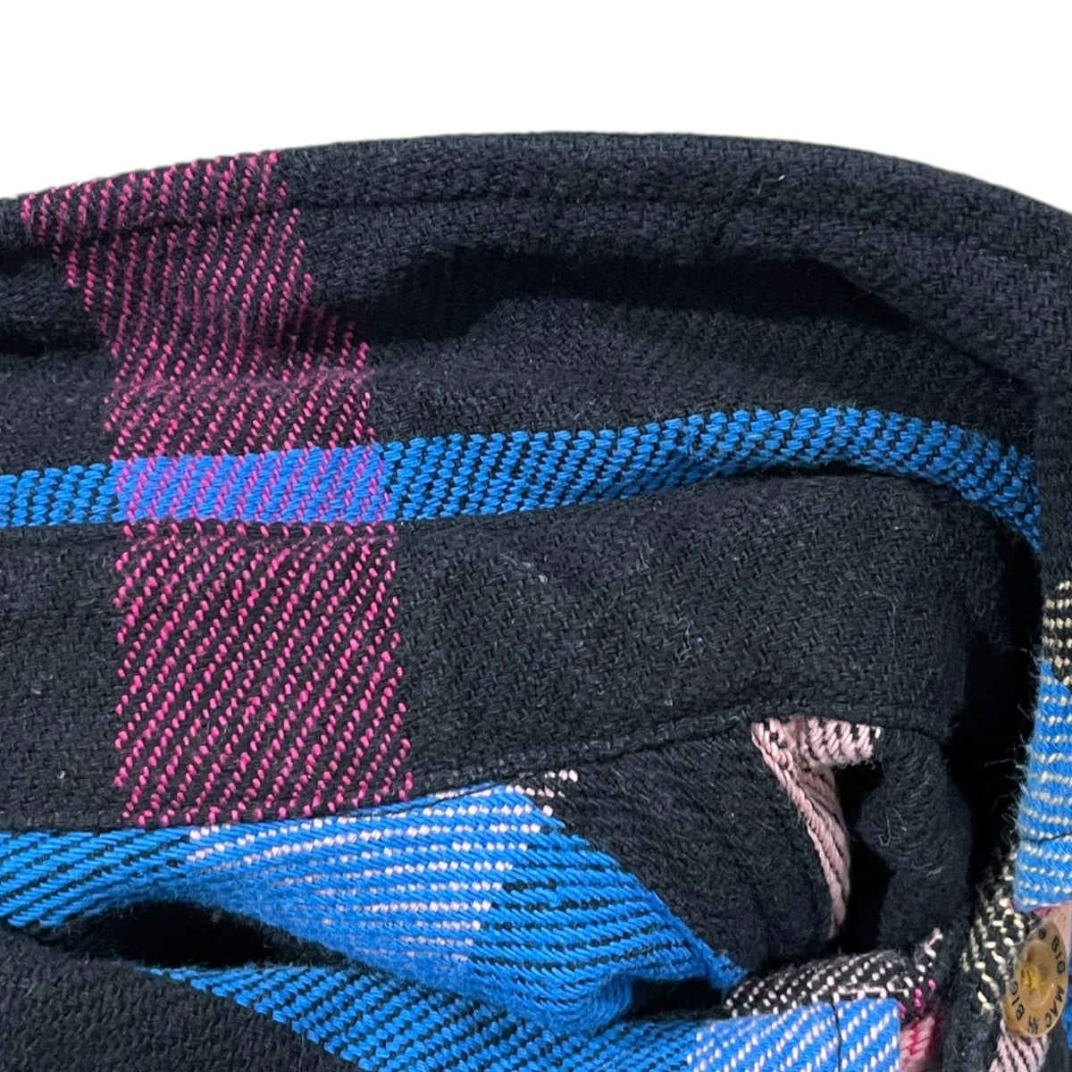 BIG MAC×N．HOOLYWOOD 24AW チェック柄フランネルシャツ SHIRT 2242-SH31-011 古着・中古-5枚目のアイテム画像
